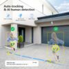 Jennov Light Bulb Security Camera - Wireless 360° Panoramic Surveillance with Motion Detection - Image 7