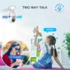 Jennov Light Bulb Security Camera - Wireless 360° Panoramic Surveillance with Motion Detection - Image 6