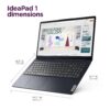 Lenovo IdeaPad 1 15.6" FHD Laptop – AMD Ryzen 3, 4GB RAM, 128GB SSD, Abyss Blue - Image 7