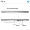 HP 14" Laptop | Intel N150, 4GB RAM, 128GB UFS – Natural Silver - Image 7