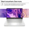 HP 14" Laptop | Intel N150, 4GB RAM, 128GB UFS – Natural Silver - Image 13