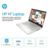 HP 14" Laptop | Intel N150, 4GB RAM, 128GB UFS – Natural Silver - Image 12