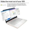 HP 14" Laptop | Intel N150, 4GB RAM, 128GB UFS – Pale Rose Gold - Image 8