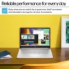HP 14" Laptop | Intel N150, 4GB RAM, 128GB UFS – Pale Rose Gold - Image 10