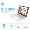 HP 14" Laptop | Intel N150, 4GB RAM, 128GB UFS – Pale Rose Gold - Image 11