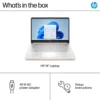 HP 14" Laptop | Intel N150, 4GB RAM, 128GB UFS – Pale Rose Gold - Image 13