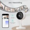 Litokam LF-C1t Indoor Security Camera | 2K HD, Night Vision, Motion Detection, 2-Way Audio, Alexa Compatible - Image 6
