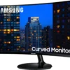 Samsung 24" Curved Monitor | 390C Series, Full HD, 60Hz, AMD FreeSync – Black​ - Image 2