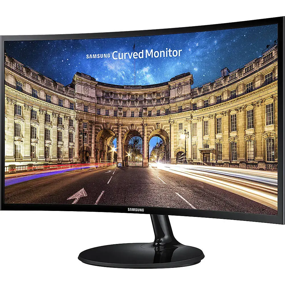 Samsung 27" Curved Monitor | CF390 Series, Full HD, 60Hz, HDMI – Black - Image 6