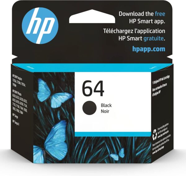 HP 64 Black Ink Megabyte Computers Nassau Bahamas