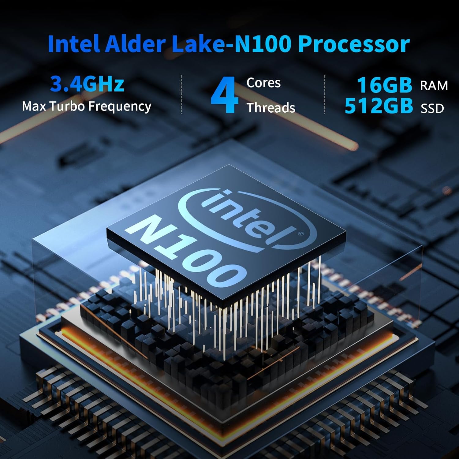 AWOW AK10 Pro Mini PC Intel N100 Megabyte Computers Nassau Bahamas