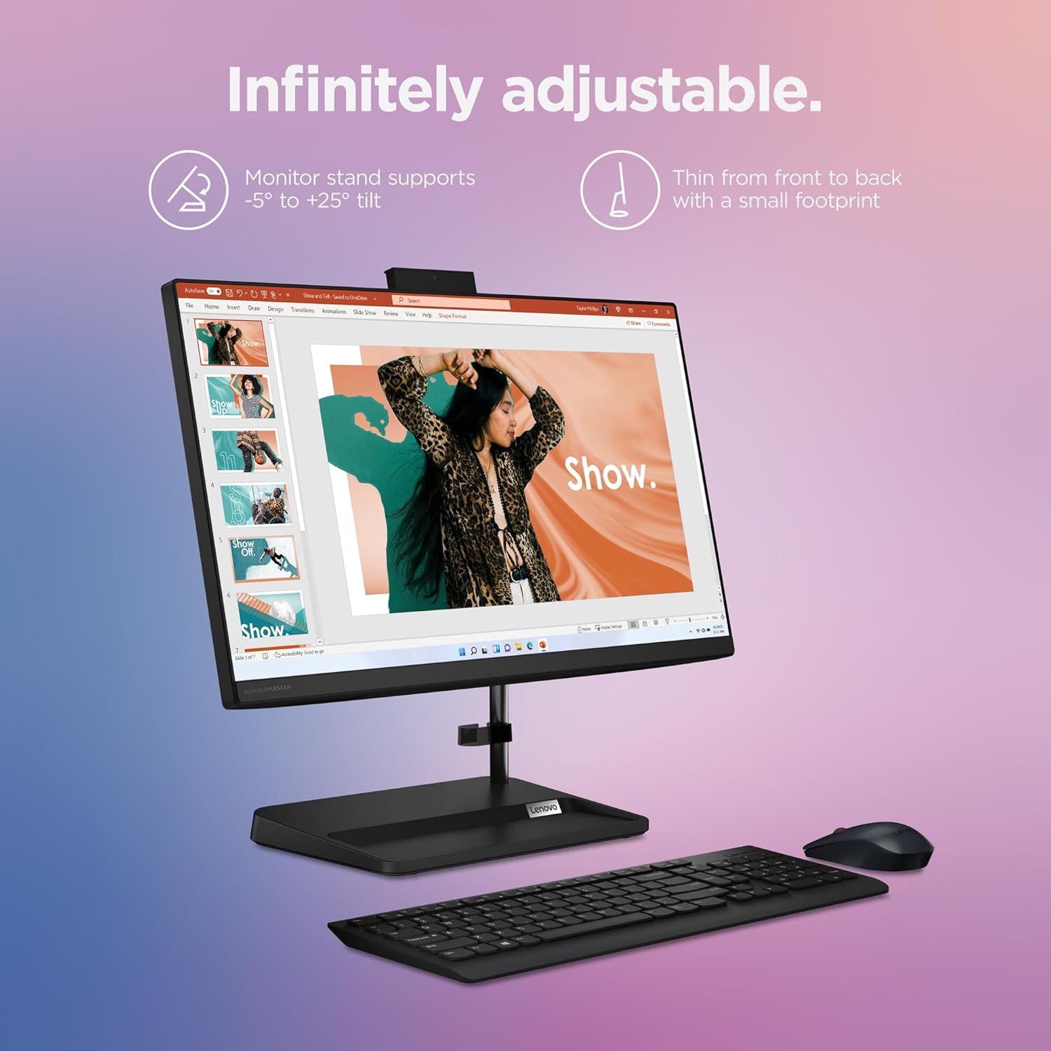 Lenovo IdeaCentre 3i 21.5" All-in-One Desktop – Intel Core i3-1215U 8GB RAM 256GB SSD Windows 11 Home - Image 9
